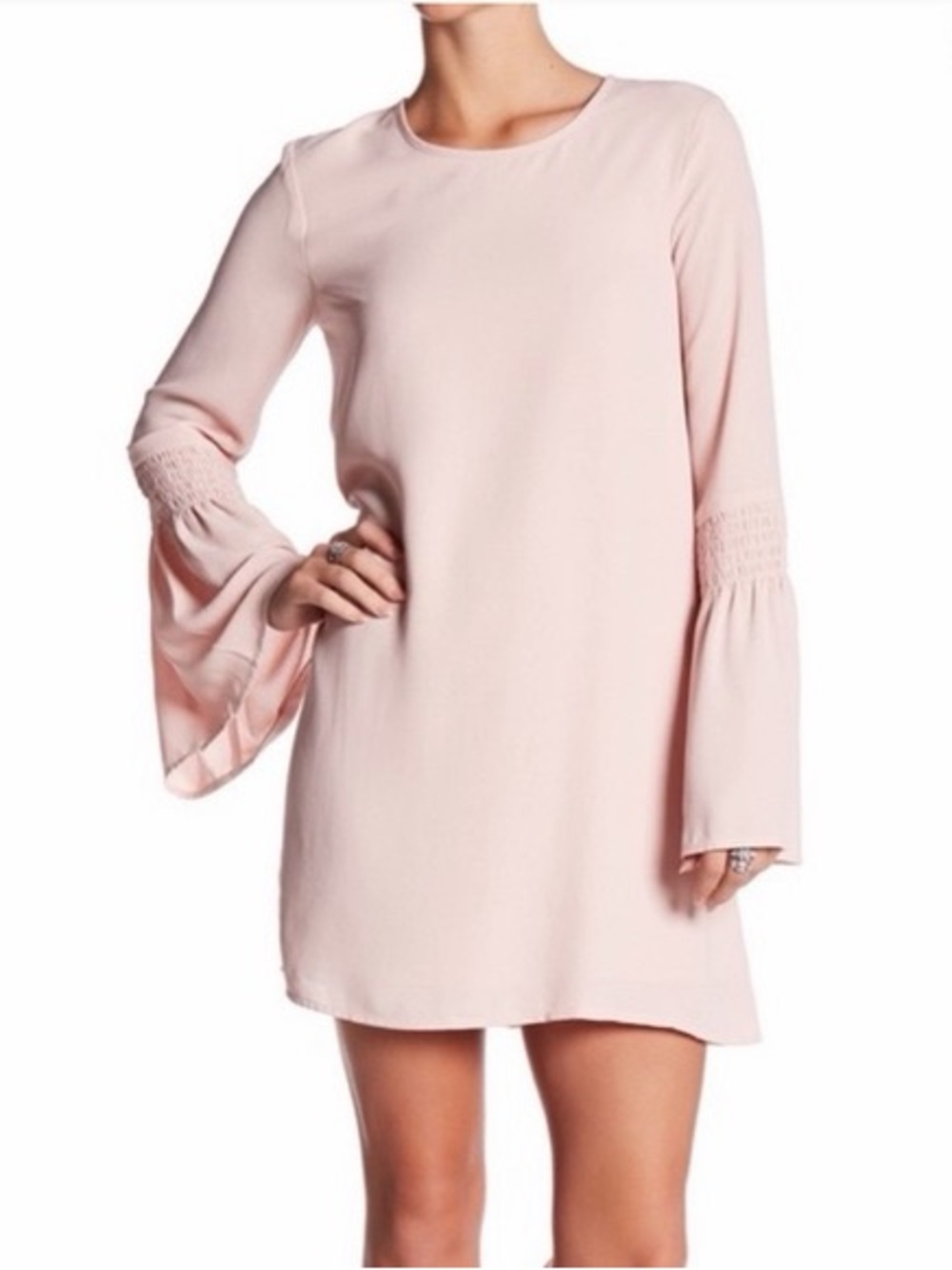 Long Sleeve Shift Dress